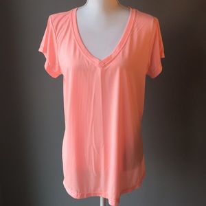 Xersion Short Sleeve V-neck Workout Tee